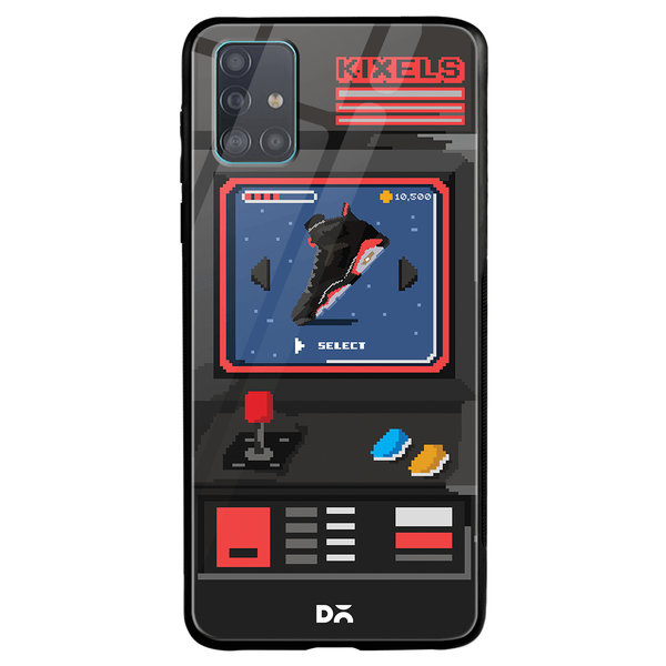 

DailyObjects Kixel Arcade 3.0 Glass Case Cover For Samsung Galaxy A51