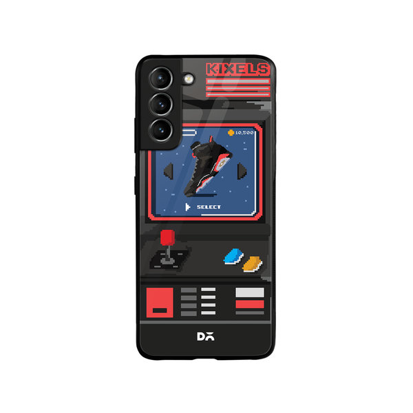 

DailyObjects Kixel Arcade 3.0 Glass Case Cover For Samsung Galaxy S21 FE