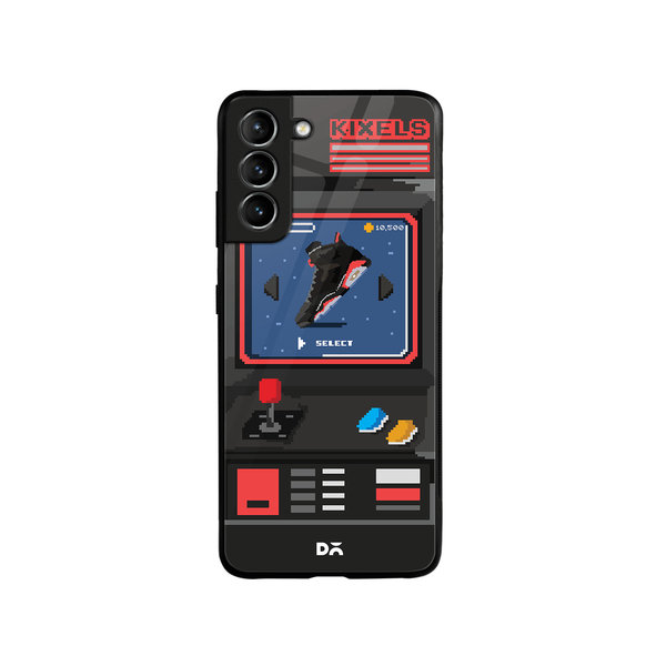 

DailyObjects Kixel Arcade 3.0 Glass Case Cover For Samsung Galaxy S21