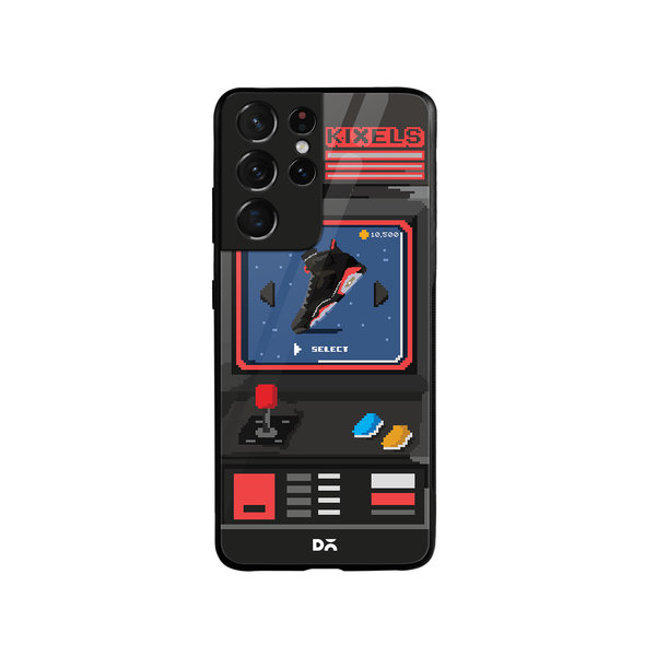 

DailyObjects Kixel Arcade 3.0 Glass Case Cover For Samsung Galaxy S21 Ultra