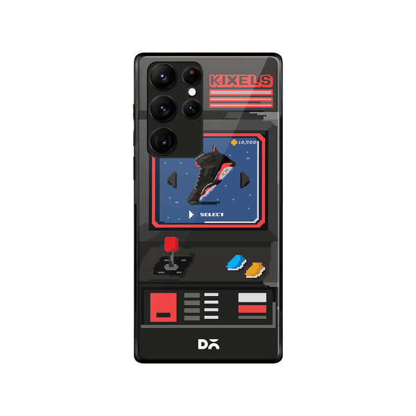 

DailyObjects Kixel Arcade 3.0 Glass Case Cover For Samsung Galaxy S22 Ultra