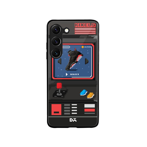 

DailyObjects Kixel Arcade 3.0 Glass Case Cover For Samsung Galaxy S23