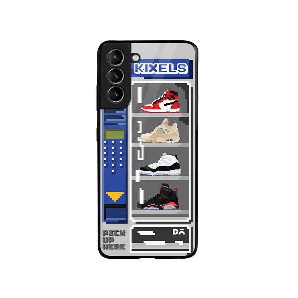 

DailyObjects Kixel Dispenser Glass Case Cover For Samsung Galaxy S21 Plus