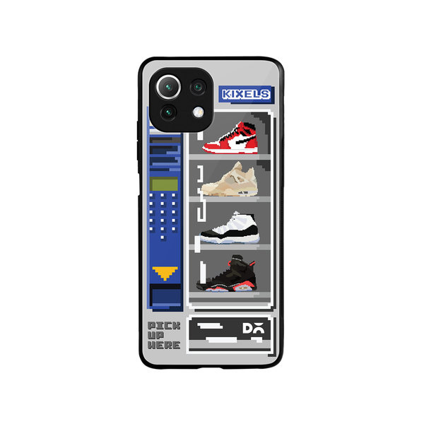 

DailyObjects Kixel Dispenser Glass Case Cover For Xiaomi Mi 11 Lite