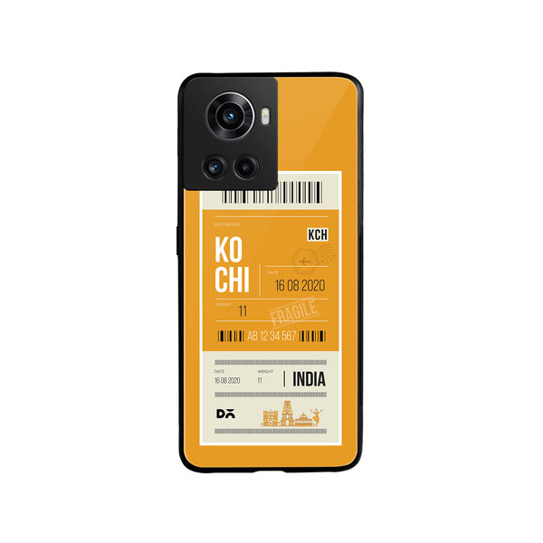 

DailyObjects Kochi City Tag Glass Case Cover For OnePlus 10R