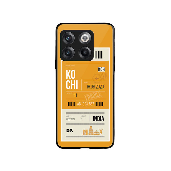 

DailyObjects Kochi City Tag Glass Case Cover For OnePlus 10T
