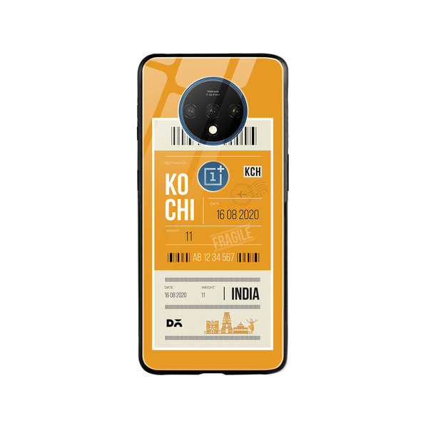 

DailyObjects Kochi City Tag Glass Case Cover For OnePlus 7T
