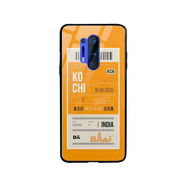 

DailyObjects Kochi City Tag Glass Case Cover For OnePlus 8 Pro