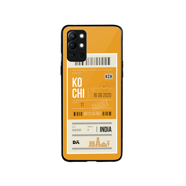 

DailyObjects Kochi City Tag Glass Case Cover For OnePlus 9R