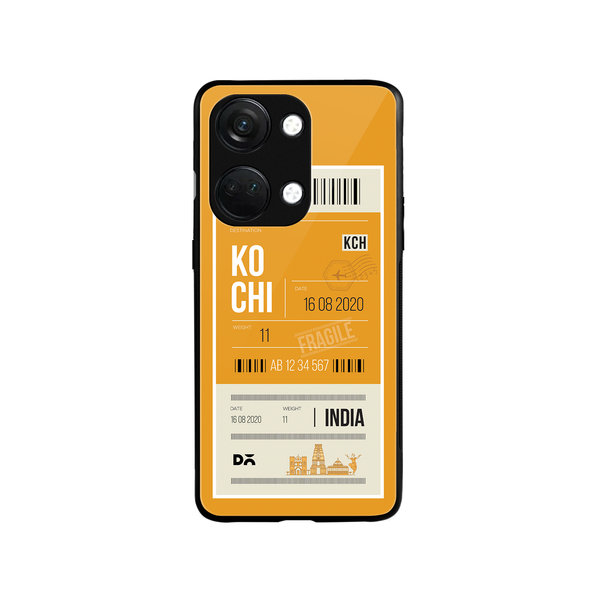 

DailyObjects Kochi City Tag Glass Case Cover For OnePlus Nord 3