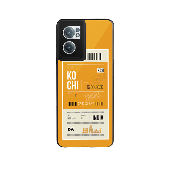 

DailyObjects Kochi City Tag Glass Case Cover For OnePlus Nord CE 2