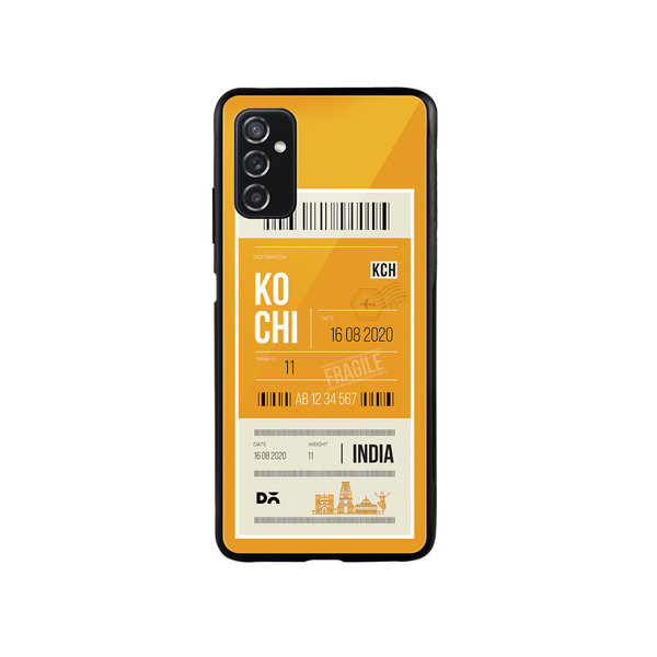

DailyObjects Kochi City Tag Glass Case Cover For Samsung Galaxy M52