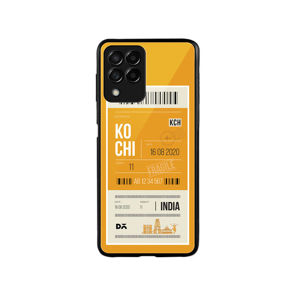 

DailyObjects Kochi City Tag Glass Case Cover For Samsung Galaxy M53