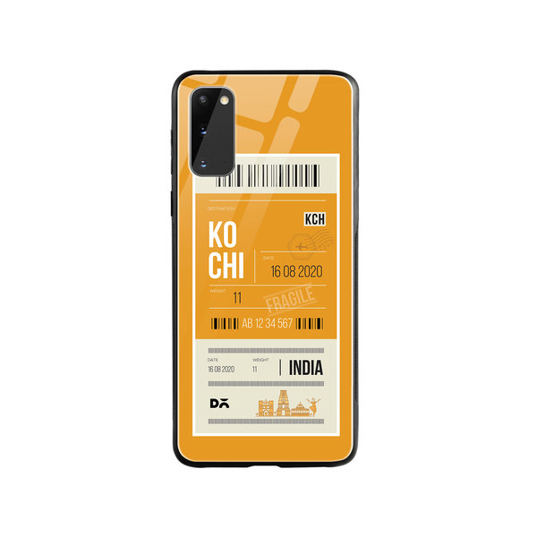 

DailyObjects Kochi City Tag Glass Case Cover For Samsung Galaxy S20