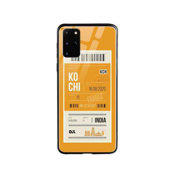 

DailyObjects Kochi City Tag Glass Case Cover For Samsung Galaxy S20 Plus