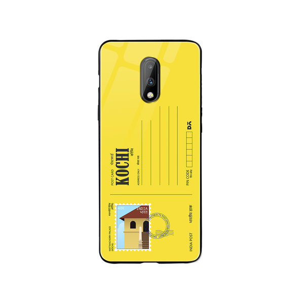 

DailyObjects Kochi Mattancherry Palace Postcard Glass Case Cover For OnePlus 7