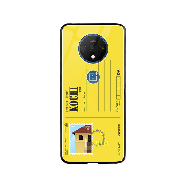 

DailyObjects Kochi Mattancherry Palace Postcard Glass Case Cover For OnePlus 7T