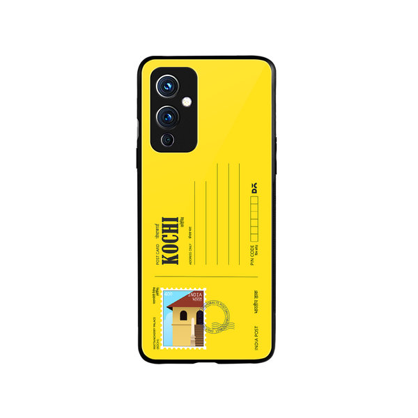 

DailyObjects Kochi Mattancherry Palace Postcard Glass Case Cover For OnePlus 9