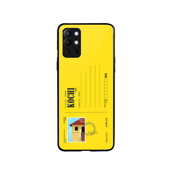 

DailyObjects Kochi Mattancherry Palace Postcard Glass Case Cover For OnePlus 9R