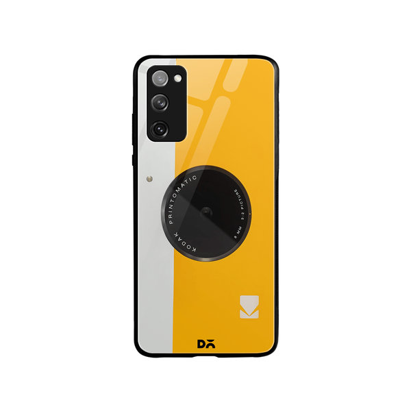 

DailyObjects Kodak Yellow Glass Case Cover For Samsung Galaxy S20 FE