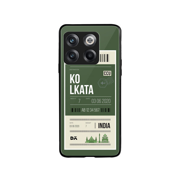 

DailyObjects Kolkata City Tag Glass Case Cover For OnePlus 10T