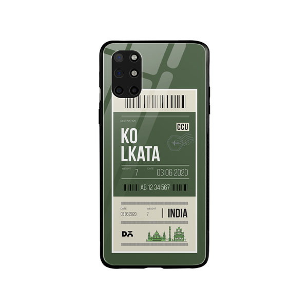 

DailyObjects Kolkata City Tag Glass Case Cover For OnePlus 8T