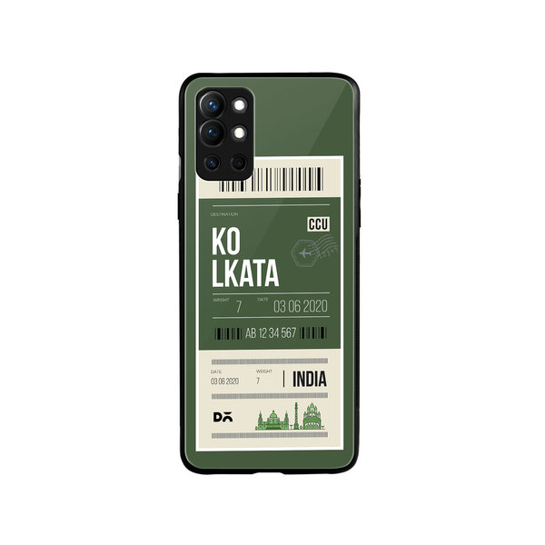 

DailyObjects Kolkata City Tag Glass Case Cover For OnePlus 9R