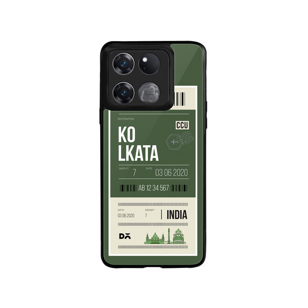 

DailyObjects Kolkata City Tag Glass Case Cover For OnePlus Ace Racing