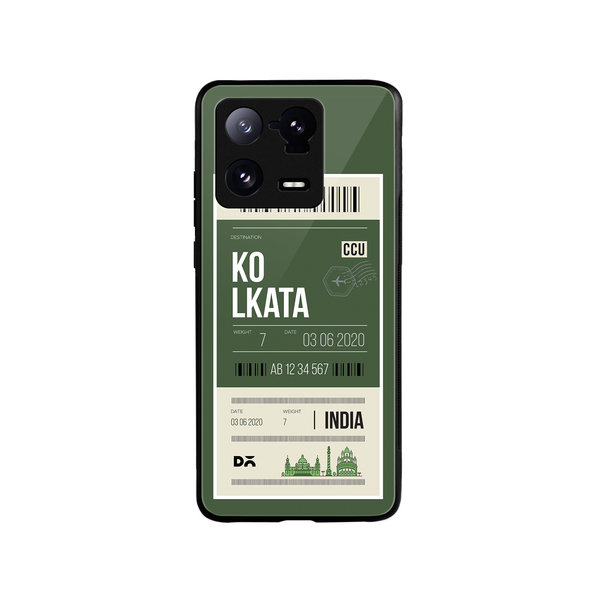 

DailyObjects Kolkata City Tag Glass Case Cover For Xiaomi 13 Pro