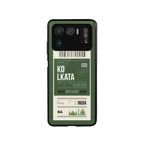 

DailyObjects Kolkata City Tag Glass Case Cover For Xiaomi Mi 11 Ultra