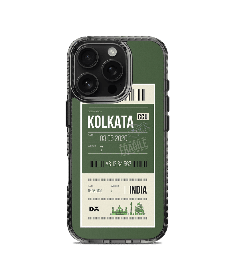 DailyObjects Kolkata City Tag Stride MagSafe Case Cover For