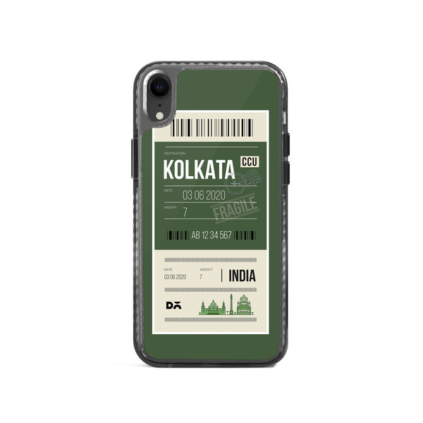 

DailyObjects Kolkata City Tag Stride 2.0 Case Cover For iPhone XR