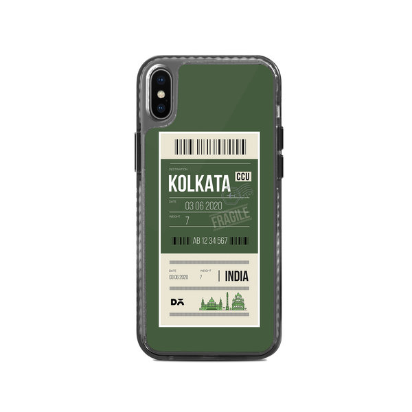 

DailyObjects Kolkata City Tag Stride 2.0 Case Cover For iPhone XS