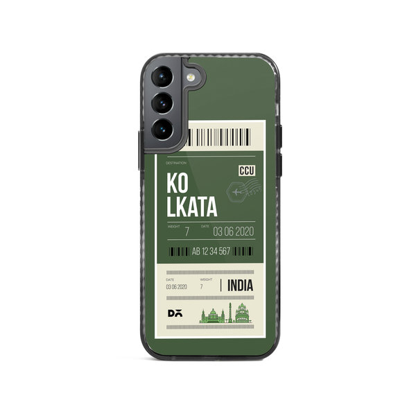 

DailyObjects Kolkata City Tag Stride 2.0 Case Cover For Samsung Galaxy S21