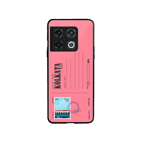 

DailyObjects Kolkata Tram Postcard Glass Case Cover For OnePlus 10 Pro