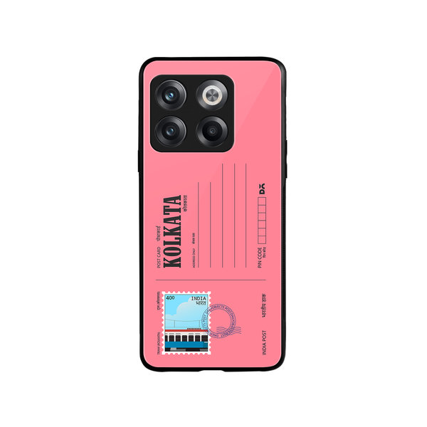 

DailyObjects Kolkata Tram Postcard Glass Case Cover For OnePlus 10T
