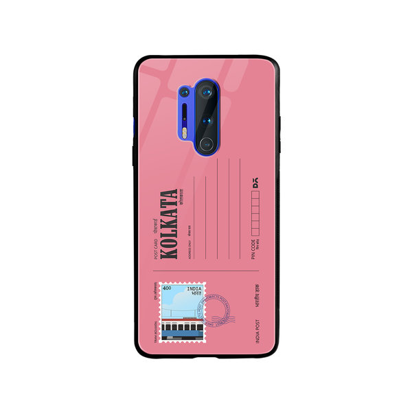 

DailyObjects Kolkata Tram Postcard Glass Case Cover For OnePlus 8 Pro
