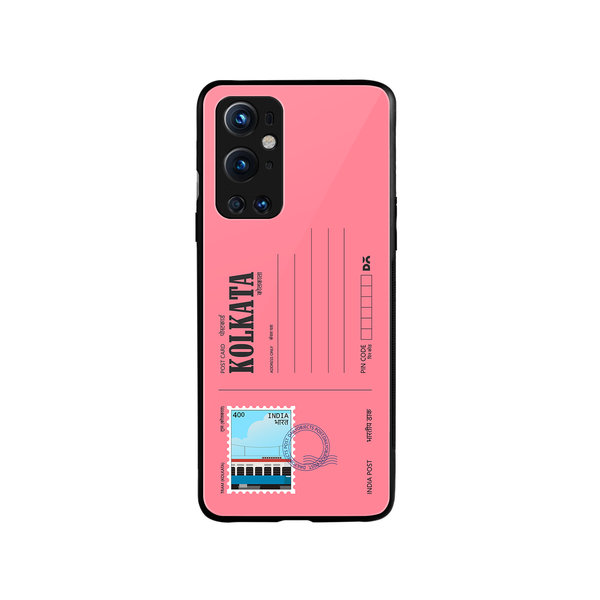 

DailyObjects Kolkata Tram Postcard Glass Case Cover For OnePlus 9 Pro