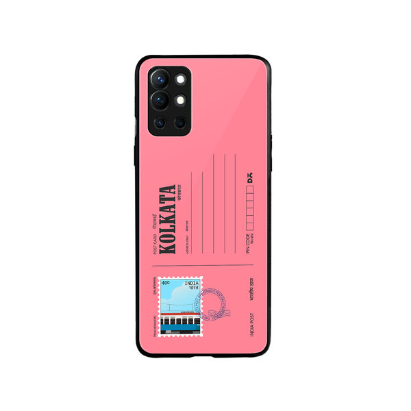 

DailyObjects Kolkata Tram Postcard Glass Case Cover For OnePlus 9R