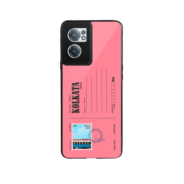 

DailyObjects Kolkata Tram Postcard Glass Case Cover For OnePlus Nord CE 2