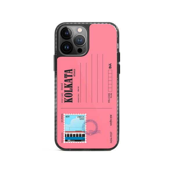 

DailyObjects Kolkata Tram Postcard Stride 2.0 Case Cover For iPhone 15 Pro Max