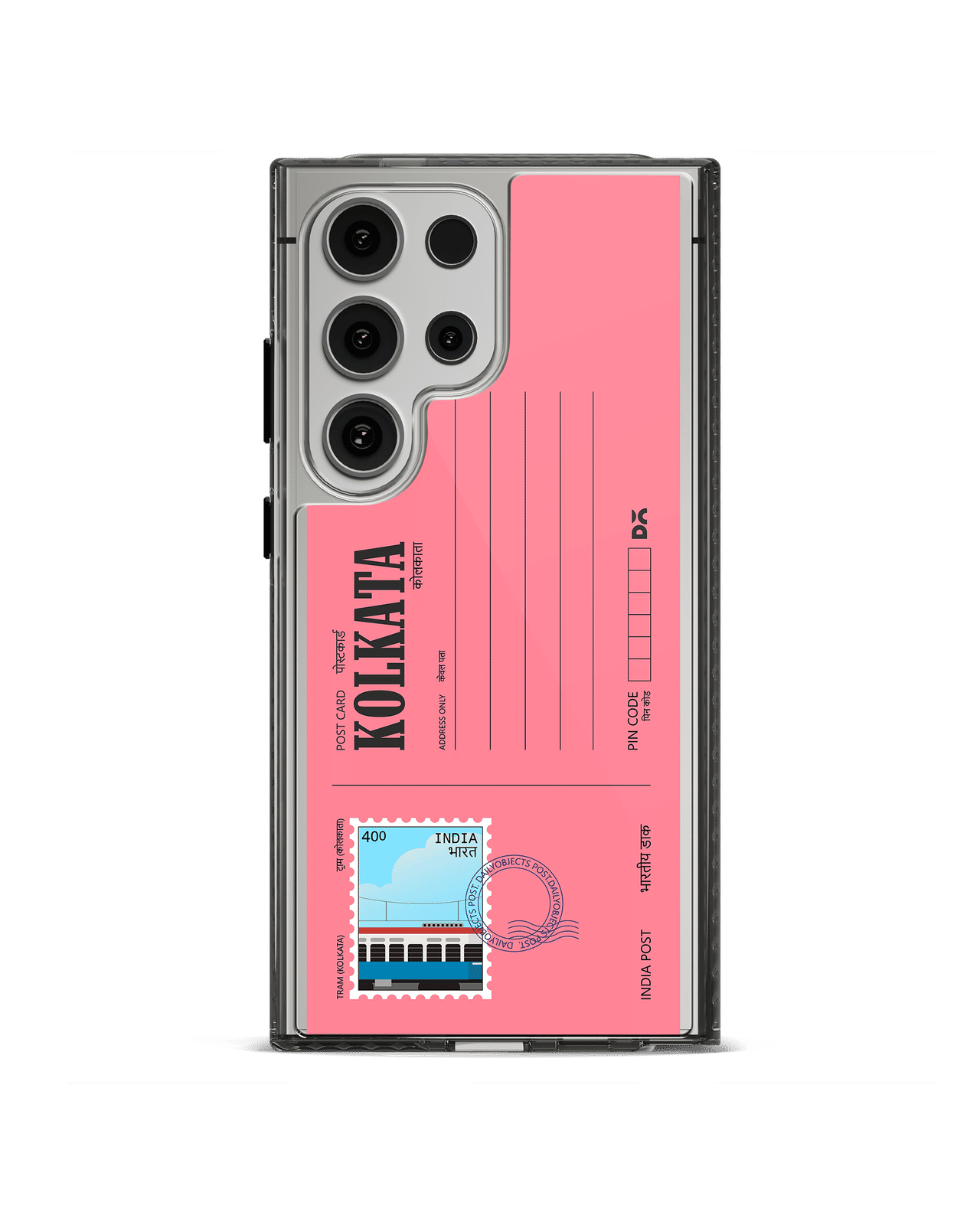 Kolkata Tram Postcard Stride 2.0 Case Cover For Samsung Galaxy S24 Ultra