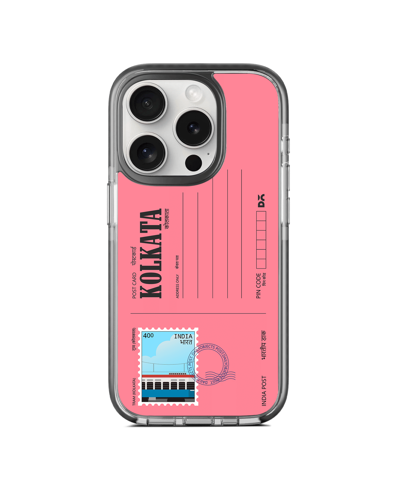 Kolkata Tram Postcard Stride 3.0 MagSafe Case Cover For iPhone 15 Pro Max