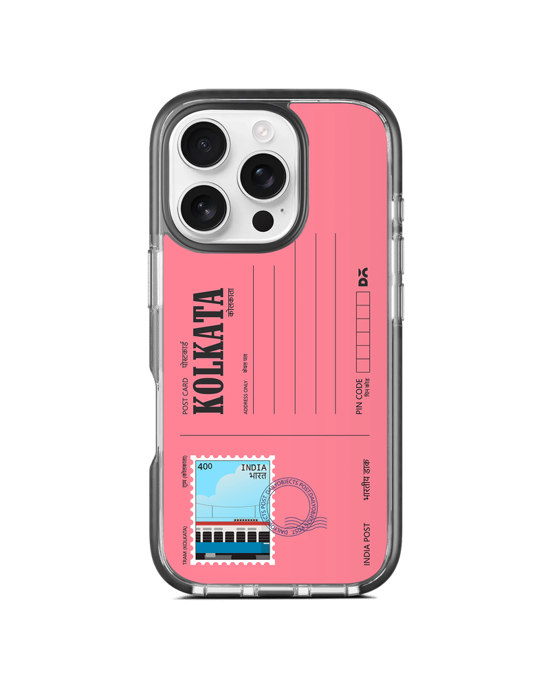 Kolkata Tram Postcard Stride 3.0 MagSafe Case Cover For iPhone 16 Pro Max