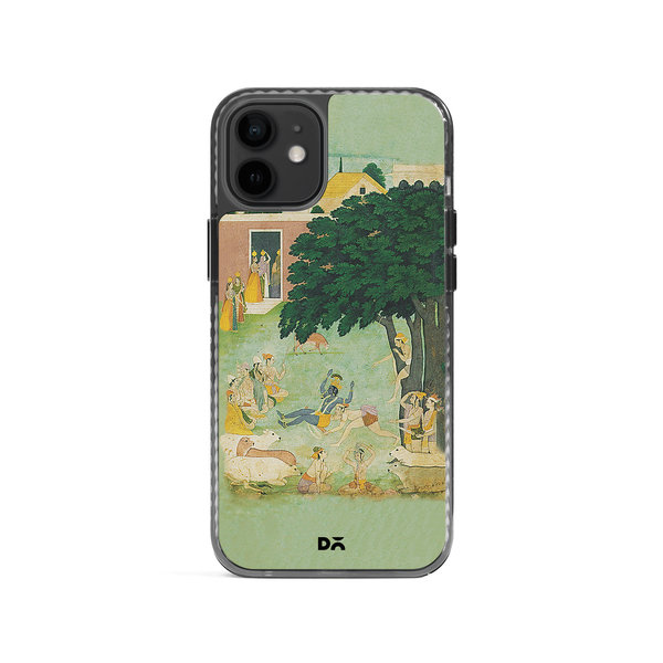 

DailyObjects Krishan Swing Friends Stride 2.0 Case Cover For iPhone 12
