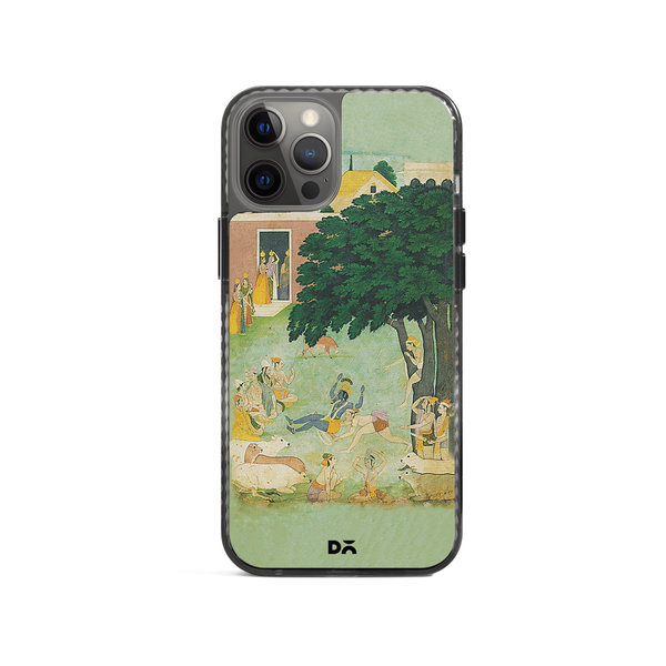 

DailyObjects Krishan Swing Friends Stride 2.0 Case Cover For iPhone 12 Pro