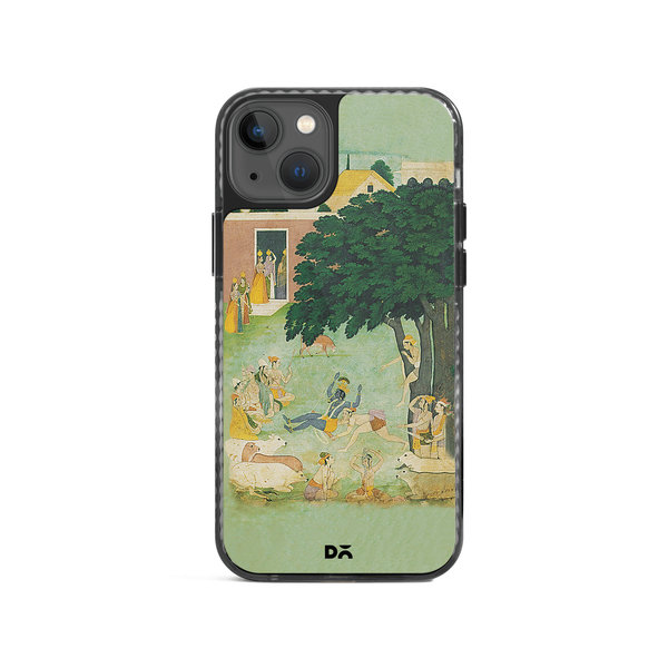 

DailyObjects Krishan Swing Friends Stride 2.0 Case Cover For iPhone 13