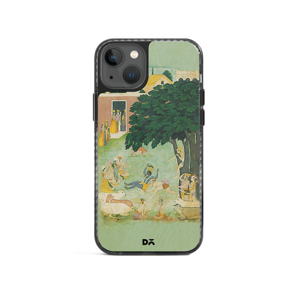 

DailyObjects Krishan Swing Friends Stride 2.0 Case Cover For iPhone 14 Plus