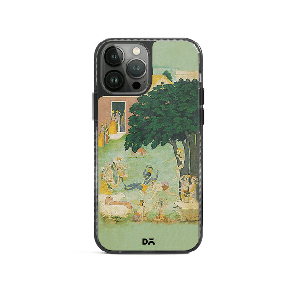 

DailyObjects Krishan Swing Friends Stride 2.0 Case Cover For iPhone 14 Pro Max