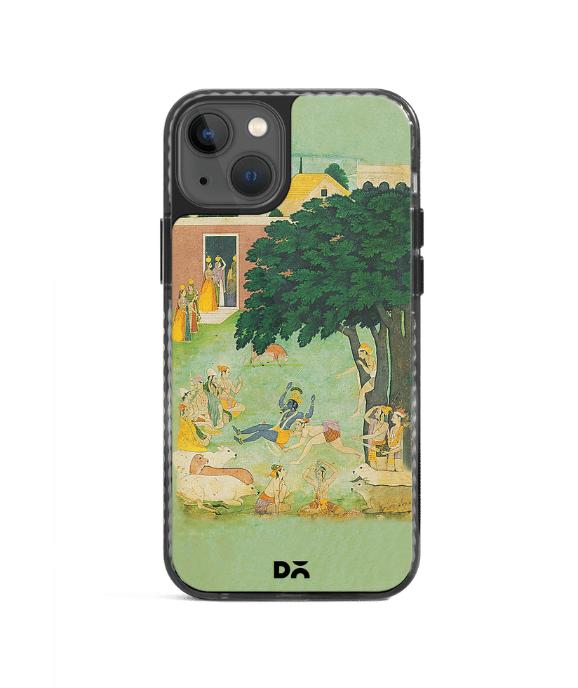 Krishan Swing Friends Stride MagSafe Case Cover For iPhone 15 Plus